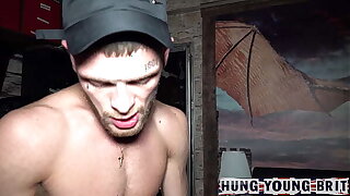Dubble Creampie with Put up Northern Scally Lad