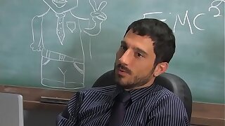 Radiate teacher banging twink horny student with cute asshole