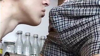 Three charming sex-hungry latino twinks shagging