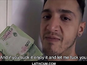 Straight Latino Boy Offered Cash For Gay Sex Film over POV