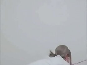 女装子 ちあみ ソーセージを上手く食べられなかった