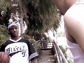 Black guy gets fucked deep in his mouth with an increment of butt hole with white guy's big dick