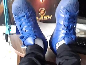 18 Years grey sneaks and socks amulet