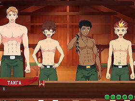 Game: Friends Camp, Path 2, Episode 54 - Finishing Up Work (Russian voiceover)