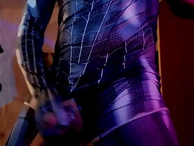 Con disfraz de venom