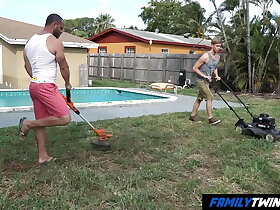 FamilyTwink - Step Daddy Needs Help all round the Yard
