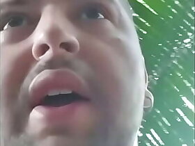 I tried to show off to the fisherman who was fishing