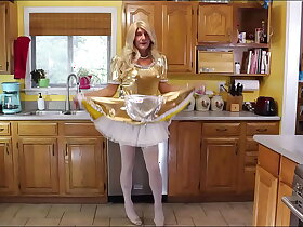 anal probing in my maid dress