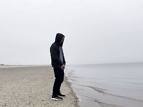 Peeing by the Beach