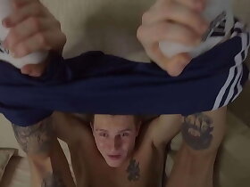 Guy in sportswear prevalent fucks a guy with domination and fills his ass with sperm Falcon Al Oliver Strelly - 78