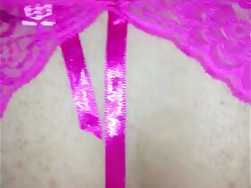 Creampie for a Japanese panty boi