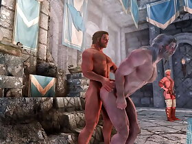 Skyrim Gay Porn: Fuck Fest convenient be imparted to murder Palace of be imparted to murder Kings