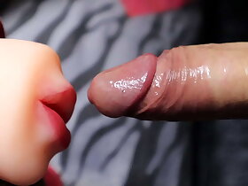 крупным планом трахаю рот