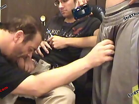 Domination Evil Guy Twisted Red brings his HOT straight friend Sarge over to use his Gay Drink in Slave for Amusement and he has abs fat cock and mouthful of nut for the homo