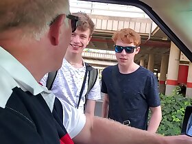 Sub twinks Alex Faux and Avery Monroe BDSM fucked by masters