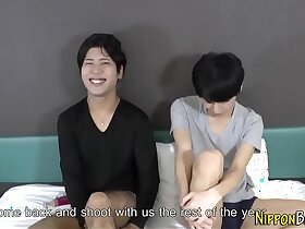 Japanese twinks pounding ass