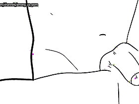 Black And white animated gay porn part 3