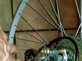 My bikes are all most done.dinner